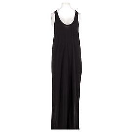 Abito maxi nero T By Alexander Wang Nero
