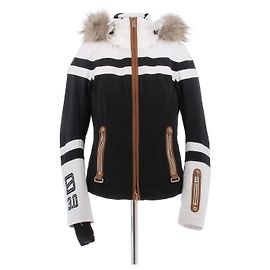 Bogner Piumino blu e bianco Blu