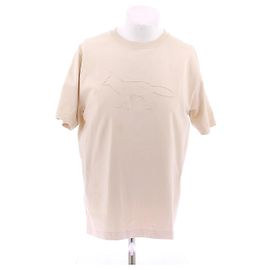 Autre Marque Camiseta MAISON KITSUNÉ beige de algodón Beige