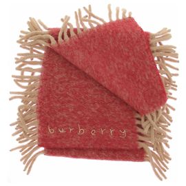 Burberry Rot-beiger Schal Rot
