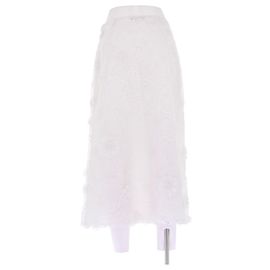 Dorothée Schumacher Jupe blanche "SHEER MEADOW" White