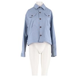 Autre Marque FRAME Baumwolljacke blau Blau
