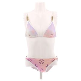 Louis Vuitton Bikini rosa y morado Rosa