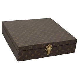 LOUIS VUITTON Monogram Jewelry case Jewelry Box LV Altro