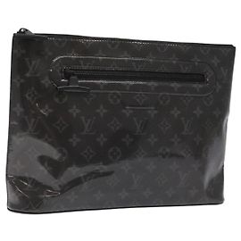 LOUIS VUITTON Eclipse Glaze Pochette Cosmos Clutch Bag M63373 LV Andere