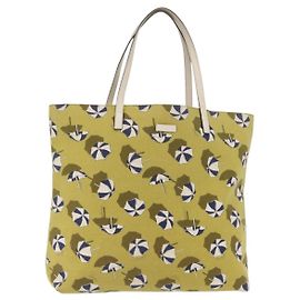 GUCCI Bolso Tote Canvas Gold Green 295252 Otro