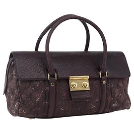 LOUIS VUITTON Monogram Voluptuous Tote Bag Bordeaux M93474 LV Andere