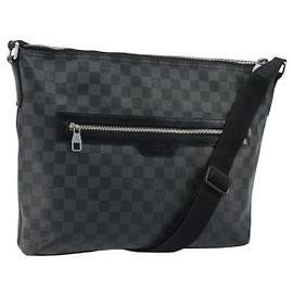 LOUIS VUITTON Sac à bandoulière Mick MM Damier Graphite N41106 LV Autre