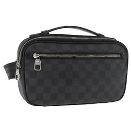 LOUIS VUITTON Damier Graphite Ambreil Shoulder Bag N41289 LV Altro