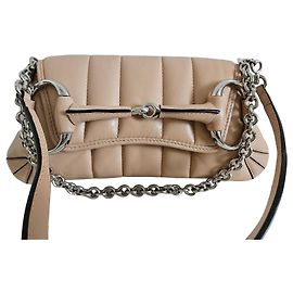 Gucci Horsebit 1955 small vertical bag Beige