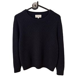 Eric Bompard Kaschmirpullover marineblau Dunkelblau