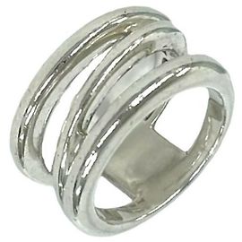 Autre Marque Anello Tiffany Vintage Diamond Gonall Argento