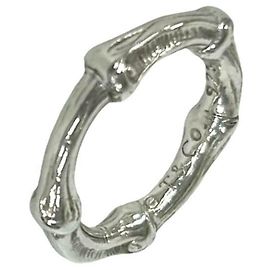 Autre Marque Anillo Tiffany Vintage Bamboo Plata