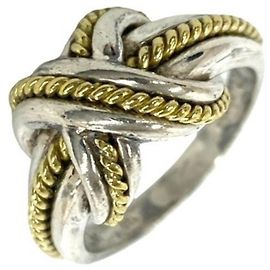 Autre Marque Anello Vintage Signature Tiffany & Co. Argento D'oro