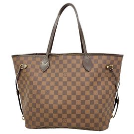 Louis Vuitton Damier Neverfull MM Tote Bag Damier ebene