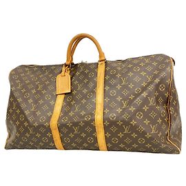 Louis Vuitton Boston Monogram Keepall 60 Marron