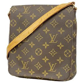 Louis Vuitton Monogram Musette Salsa Shoulder Bag Brown