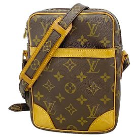 Bolso de hombro Louis Vuitton Monogram Danube Castaño