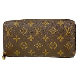 Portafoglio Zippy Monogram Louis Vuitton Marrone