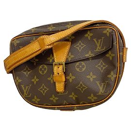 Borsa a spalla Louis Vuitton Monogram Jeune Fille PM Marrone