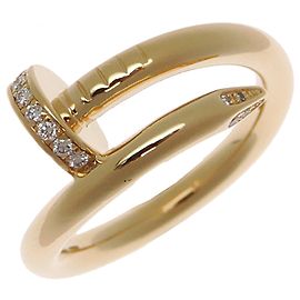 Cartier Ehering aus 18K Gelbgold mit Diamanten Andere