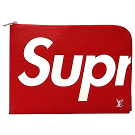 Bolso de mano Louis Vuitton en cuero Epi Roja