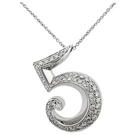 Autre Marque Franck Muller Talisman No. 5 Halskette Silber