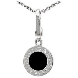 Bulgari Colar Bvlgari em ouro branco 18K e ônix Preto Branco