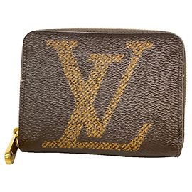 Monedero Zippy Monogram Giant Louis Vuitton Castaño