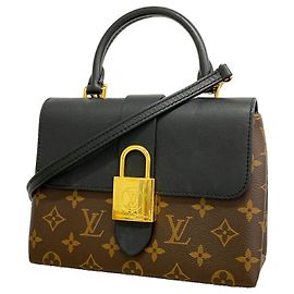 Louis Vuitton Monogram Rocky BB Handtasche Schwarz