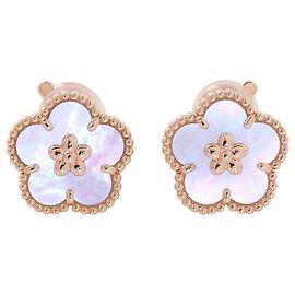 Van Cleef & Arpels Lucky Spring Plum Blossom Earrings Other