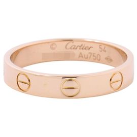 Anello Cartier Love in oro rosa 18K Altro