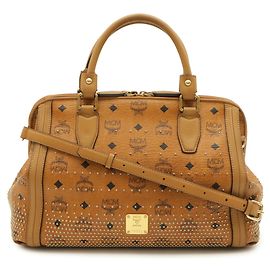 MCM Glam Brown Handtasche Schultertasche Braun