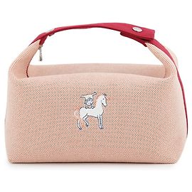 Hermès Sac à main Hermes Pouch Bride à Black GM Cabriole Autre