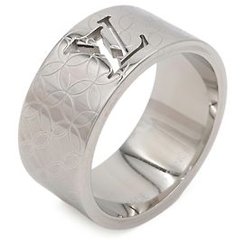 Louis Vuitton Champs-Élysées Band Ring Silvery