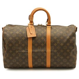 Louis Vuitton Monogram Keepall Bandoulière 45 Marron Monogramme