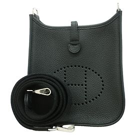 Hermès Hermes Evelyne TPM Schultertasche Schwarz