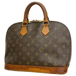 Sac à main Louis Vuitton Alma Monogram Marron