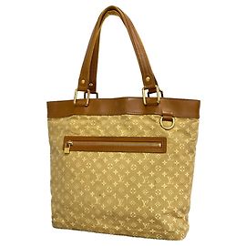 Louis Vuitton Monogram Mini Lucille GM Tote Bag Beige