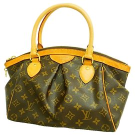 Louis Vuitton Monogram Tivoli PM Handbag Brown