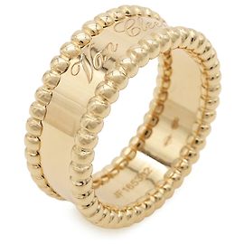 Anello Perlée Signature Van Cleef & Arpels D'oro