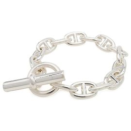 Hermès Hermes Chaine d'Ancre MM Armband Silber