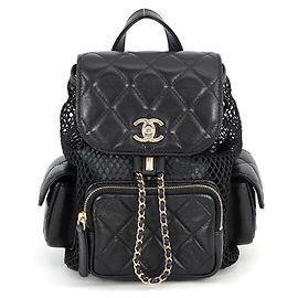 Zaino Chanel Matelassé Black Nero