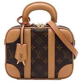 Louis Vuitton Brown Monogram Valisette BB Marrone