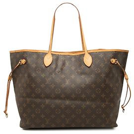 Louis Vuitton Brown Monogram Neverfull GM Marron