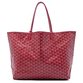 Goyard Red Goyardine Saint Louis GM Red