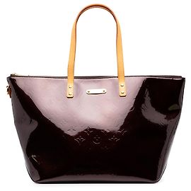 Louis Vuitton Purple Monogram Vernis Bellevue GM Roxo