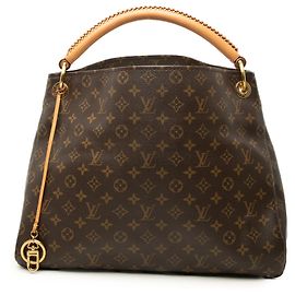 Louis Vuitton Brown Monogram Artsy MM Castaño