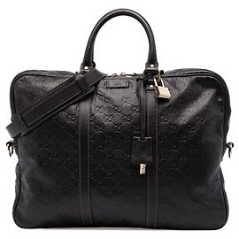 Sac Business Gucci Brown Guccissima Marron Marron foncé