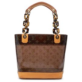 Louis Vuitton Brown Monogram Cabas Sac Ambre PM Brown